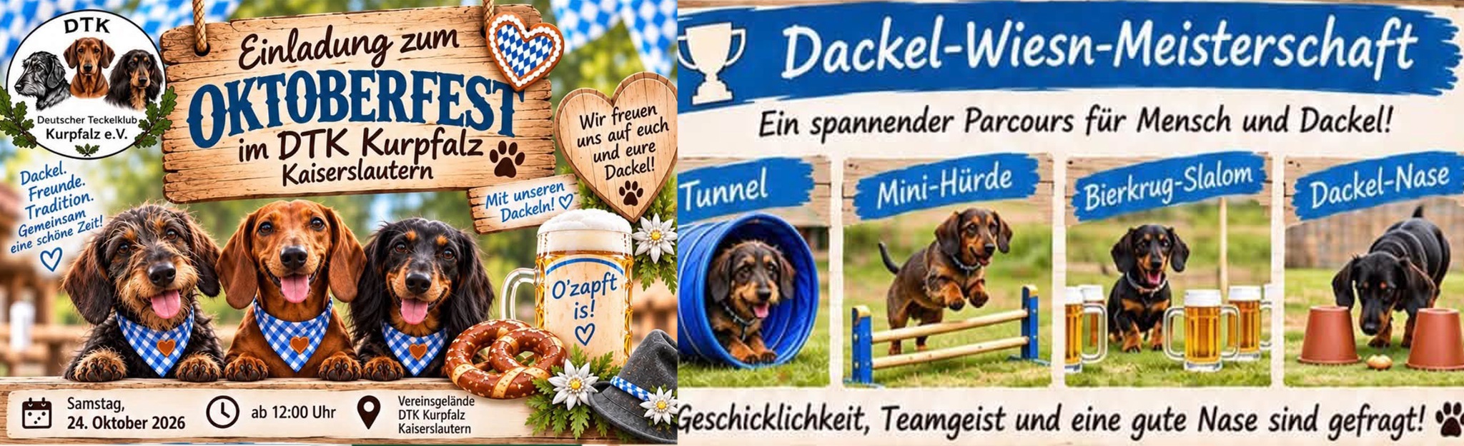 DTK Gruppe Kurpfalz, Ihr Club für alle Dackel in Kaiserslautern und der Vorderpfalz
